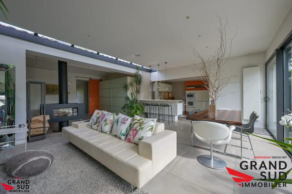 Maison contemporaine de plain-pied