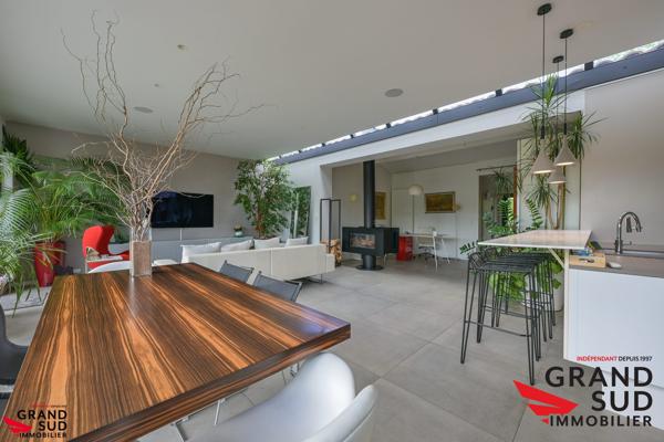 Maison contemporaine de plain-pied