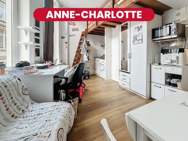 Anne-Charlotte - Studio de 15 m2 - Gambetta