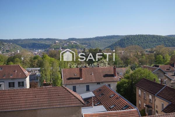 Appartement T3 de 76m² en impasse + cave. Calme absolu et vue magnifique.