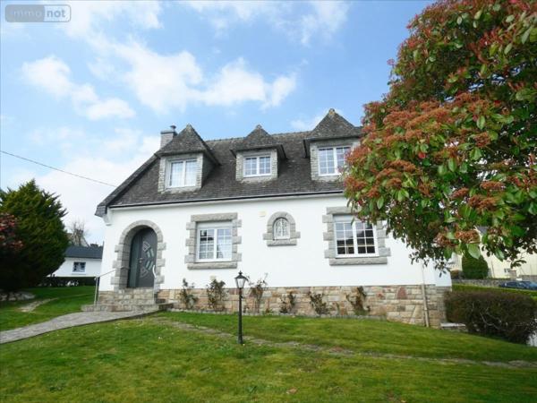 Maison individuelle à vendre à Châteauneuf-du-Faou dans le Finistère (29520), ref : 2159