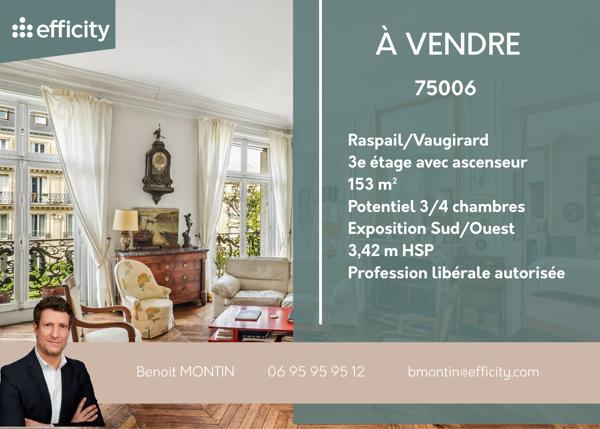 Appartement
         5 pièces
        - 153 m² Bien prestige 2 400 000 € *