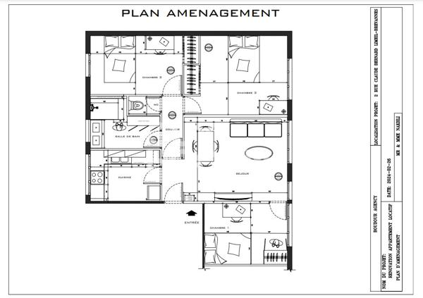 4 pièces refait à neuf