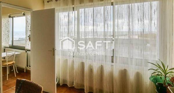 APPARTEMENT T2 VUE MER AVEC GARAGE ET CAVE A MALO LES BAINS