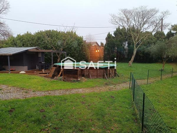 A JOSSE 8 minutes de St Vincent de Tyrosse ensemble immobilier composé de 2 maisons et d un appartement