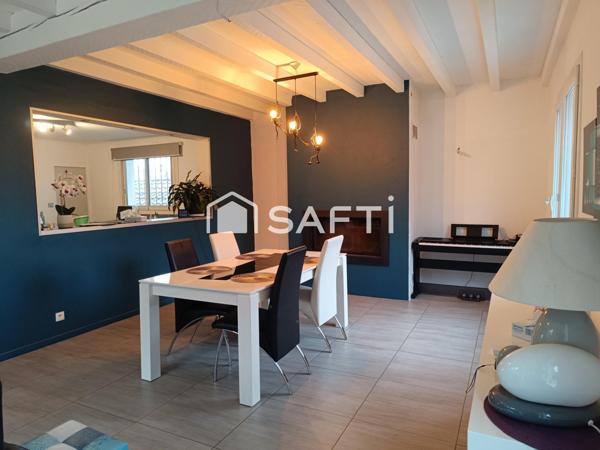 A JOSSE 8 minutes de St Vincent de Tyrosse ensemble immobilier composé de 2 maisons et d un appartement