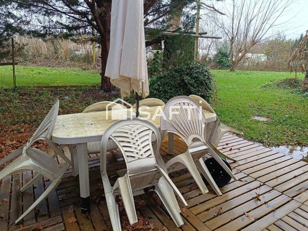 A JOSSE 8 minutes de St Vincent de Tyrosse ensemble immobilier composé de 2 maisons et d un appartement