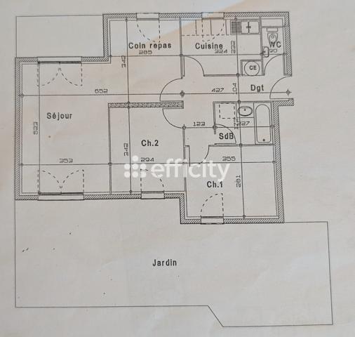 Appartement 4 pièces - 70 m² Exclusivité efficity