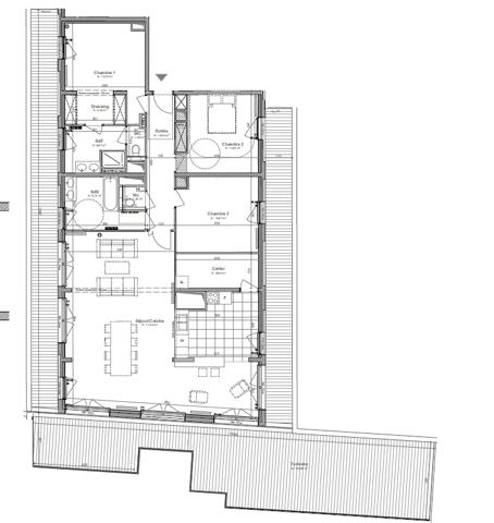 Appartement Lille 153.91 m²