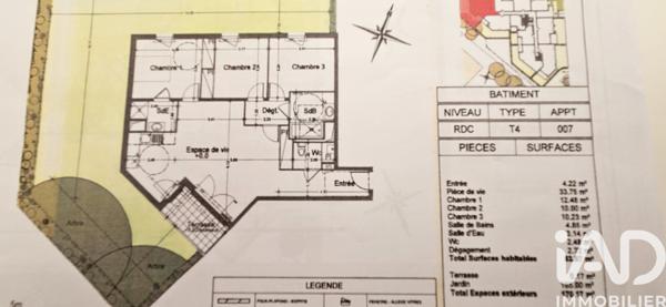 Appartement à vendre 