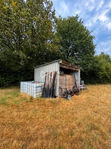 Terrain avec 700 m² constructibles et plus d’1 hectare de pâture – Idéal chevaux