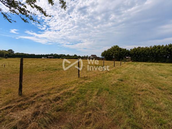 Terrain avec 700 m² constructibles et plus d’1 hectare de pâture – Idéal chevaux