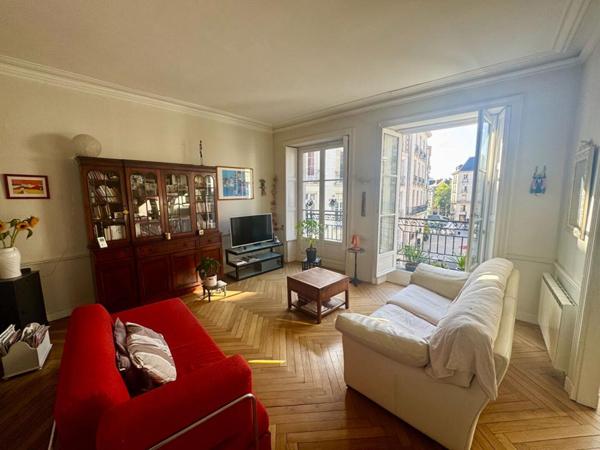 Appartement ancien de caractère , Nantes 3 pièce(s) 89m2