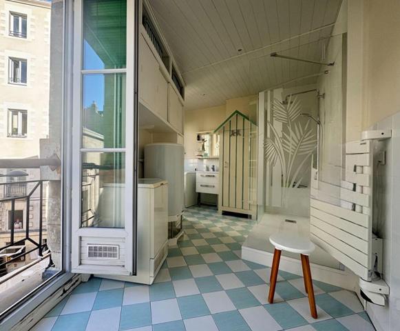 Appartement ancien de caractère , Nantes 3 pièce(s) 89m2