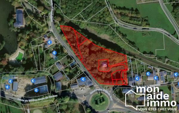 Vaste maison de charme sur parc de 1,1 hectares