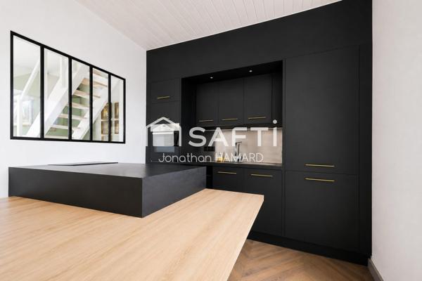 Superbe duplex rénové avec vue imprenable sur l'Erdre et l'Île de Versailles
