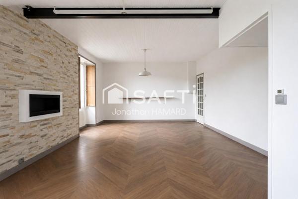 Superbe duplex rénové avec vue imprenable sur l'Erdre et l'Île de Versailles