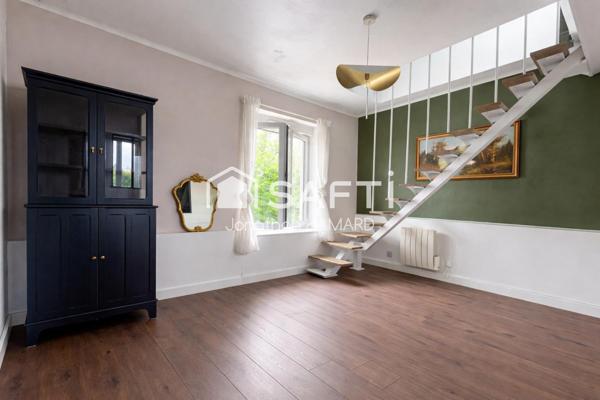 Superbe duplex rénové avec vue imprenable sur l'Erdre et l'Île de Versailles
