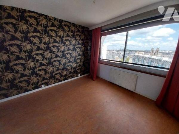   RENNES. Quartier Bourg levêque, dans résidence "Les Horizons", appartement de type 2 d'enviro...