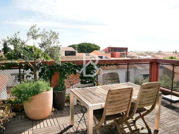 Pérols (34470) (34 470) PEROLS Centre - CO EXCLUSIVITE - MAISON DE VILLE 141 m2 - 2 TERRASSES 31 m2- DOUBLE GARAGE 54 m2