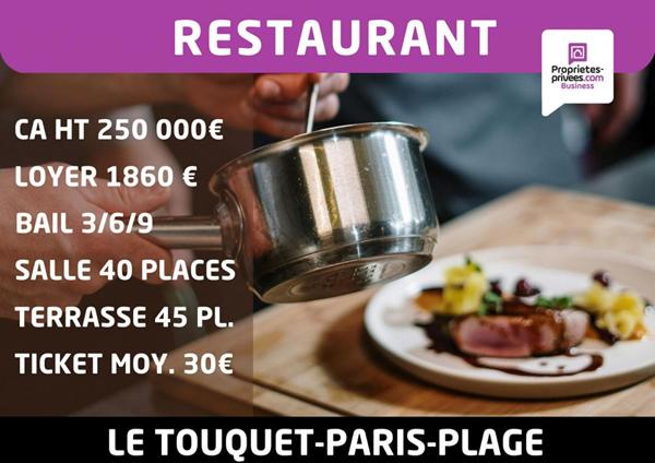 LE TOUQUET PARIS PLAGE - RESTAURANT 85 COUVERTS, TERRASSE