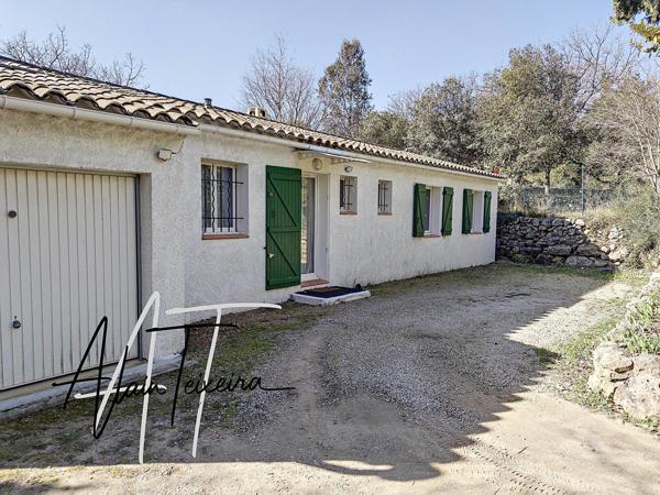 Plain-pied recent avec garage