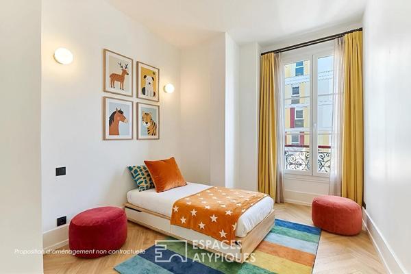 Épure Haussmannienne avec balcon – Marx Dormoy