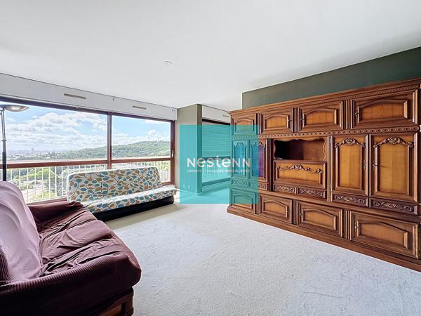 Franconville F4 81 m² avec balcon, parking et cave résidence sécurisée avec gardien