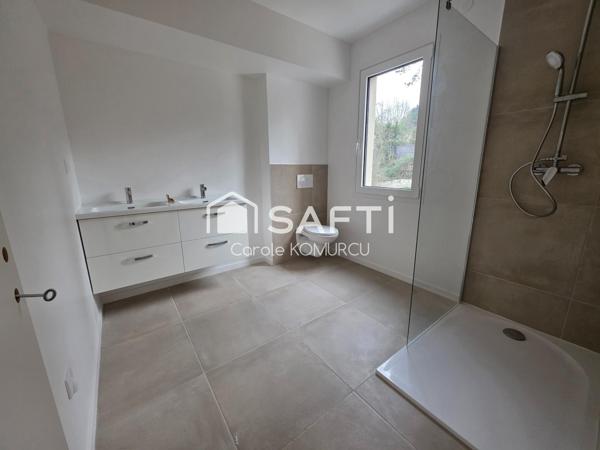 BOUGIVAL  - MAISON NEUVE RT 2020 – 120 m² – JARDIN