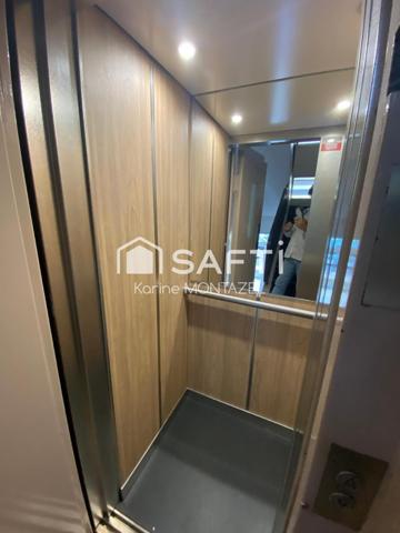 F3 comprenant 2 chambres, un balcon et une cave