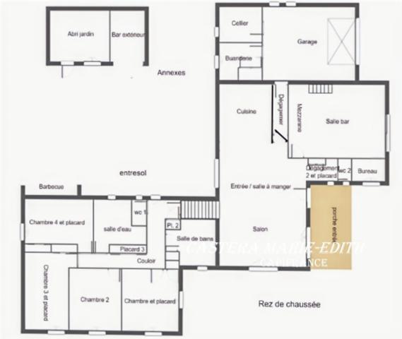 Maison d’architecte rénovée 280 M² - Sans vis à vis, calme, au fond d'une impasse - 9 Pièces -Garage - Vue panoramique – Auch (Gers)