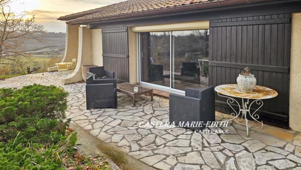 Maison d’architecte rénovée 280 M² - Sans vis à vis, calme, au fond d'une impasse - 9 Pièces -Garage - Vue panoramique – Auch (Gers)