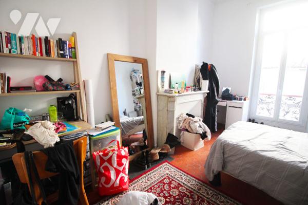 Bel appartement familial T4 de 87m2 Carrez, Quartier Palais de Justice, dans le 6e à Marseille