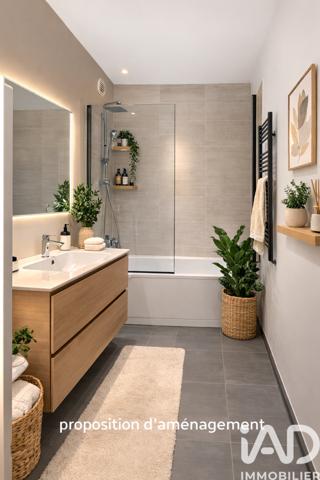 Appartement à vendre 3 pièces 64 m² Toulouse