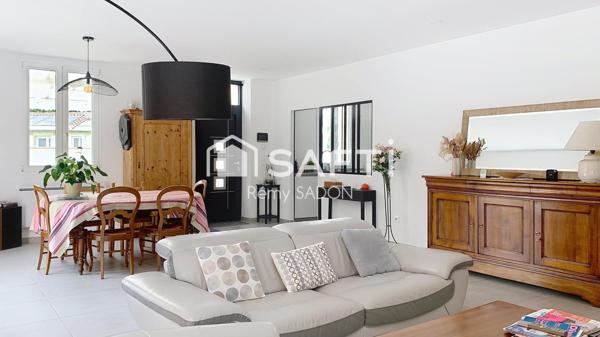 Maison de 140 m2 , terrain piscinable et arboré