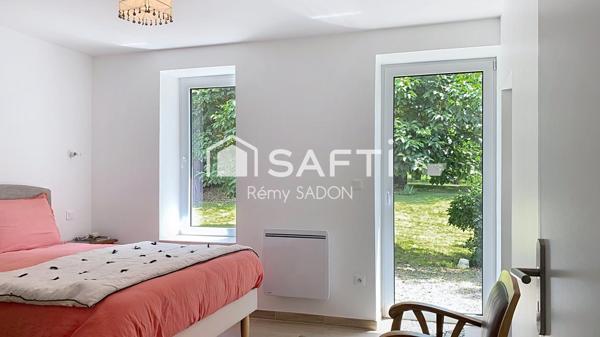 Maison de 140 m2 , terrain piscinable et arboré