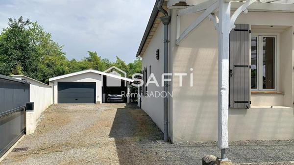 Maison de 140 m2 , terrain piscinable et arboré
