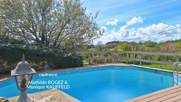 Maison 4 pièces + gîte, piscines et spa VOLLORE VILLE (63)