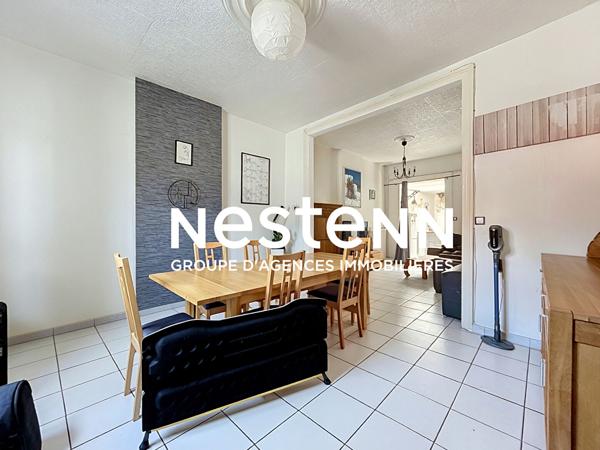 Maison Familiale 133 m², 4 chambres avec  Jardin exposé plein Sud, Centre ville Somain