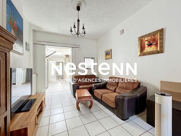 Maison Familiale 133 m², 4 chambres avec  Jardin exposé plein Sud, Centre ville Somain