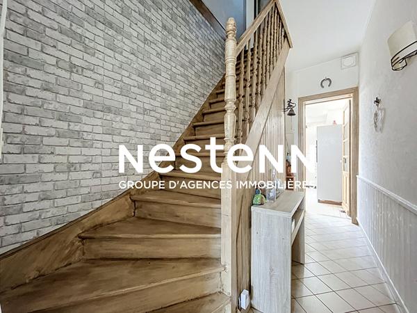 Maison Familiale 133 m², 4 chambres avec  Jardin exposé plein Sud, Centre ville Somain