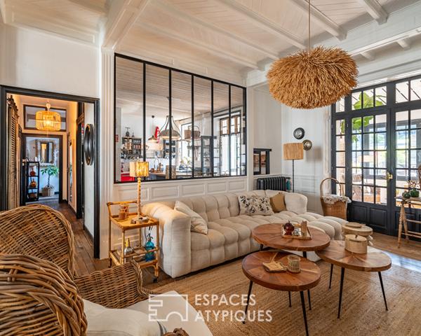 Demeure bourgeoise atypique