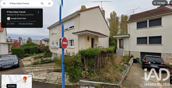 Maison à vendre 4 pièces 110 m² Vandœuvre-lès-Nancy