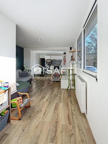 Maison de 80m² Mitoyenne sur grand terrain avec vue dégagée