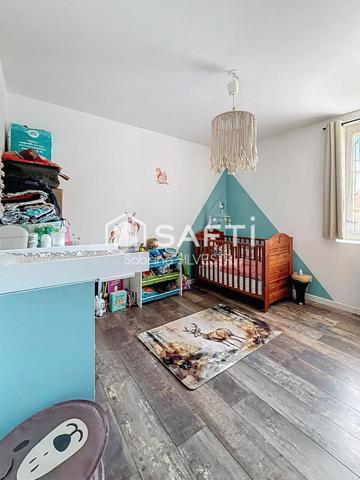 Maison de 80m² Mitoyenne sur grand terrain avec vue dégagée