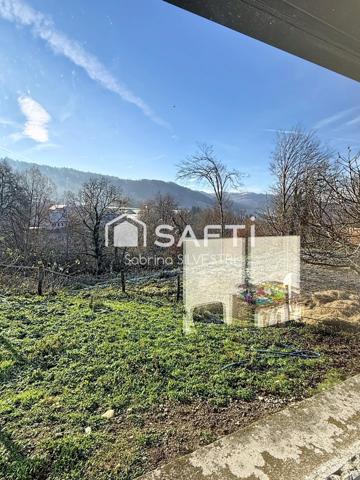 Maison de 80m² Mitoyenne sur grand terrain avec vue dégagée