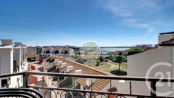 Appartement F2 à vendre  2 pièces - 33 m 2   LE BARCARES  - 66