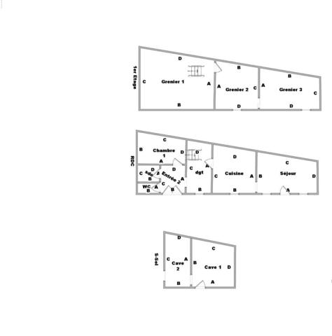 Maison à vendre 3 pièces 60 m² Laignes