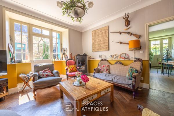 Belle propriété en pierre au coeur du centre ville de Combourg