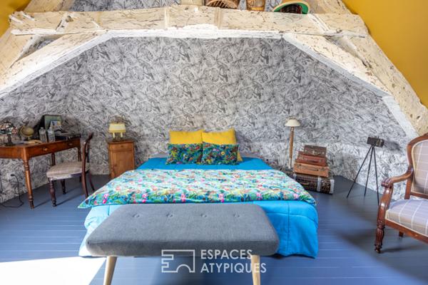 Belle propriété en pierre au coeur du centre ville de Combourg